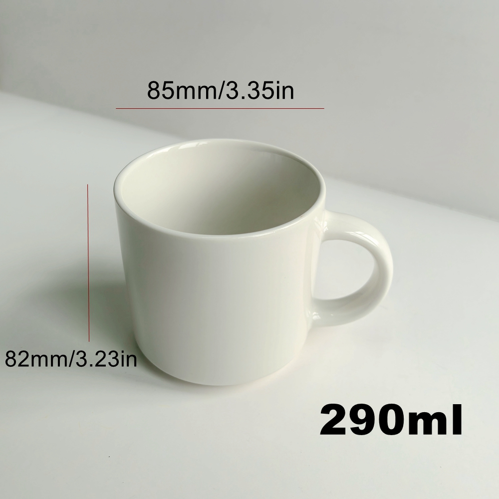 Juego de 6 Tazas Apilables de  - Sublimation Mug White reseña y precio