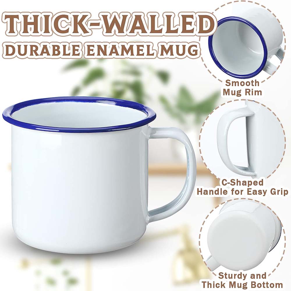 Mini tazas de café esmaltadas  - Sublimation Mug White reseña y precio